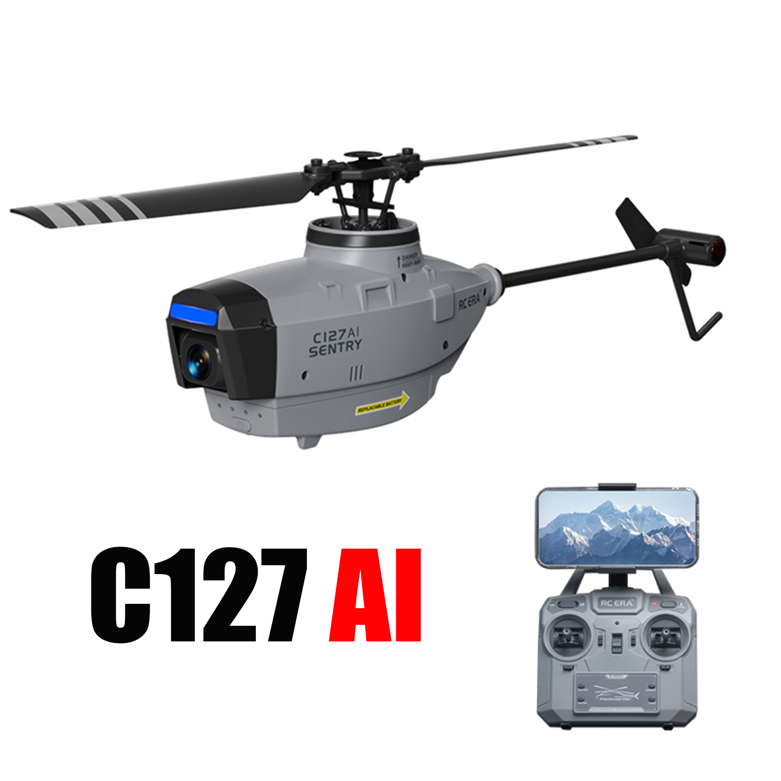 RC ERA C127AI C127 C128 2.4G 6 - مراجعة Rc Helicopter Nitro وسعره