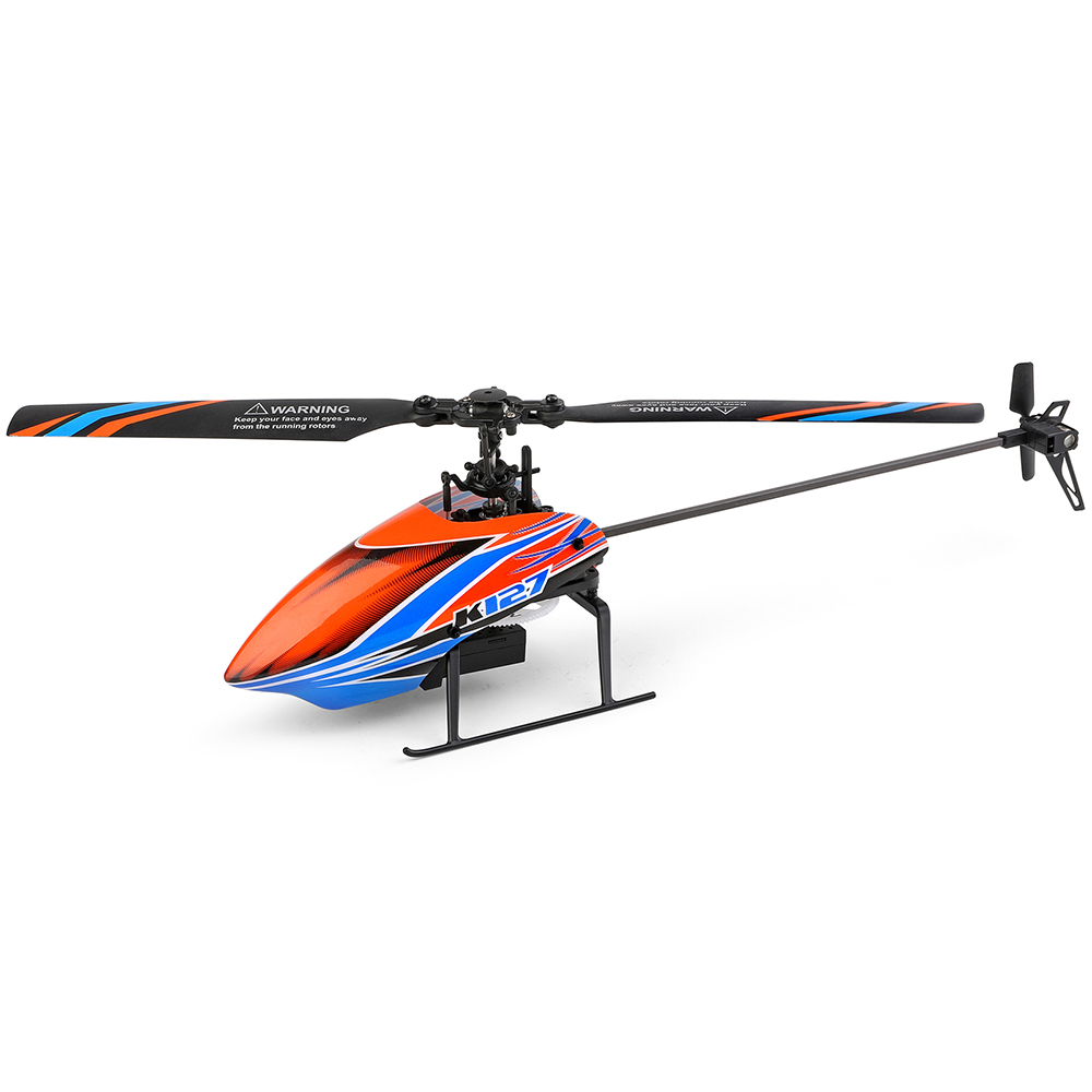WLtoys XK K127 2.4G 4CH 6-aixs - مراجعة Rc Helicopter Nitro وسعره